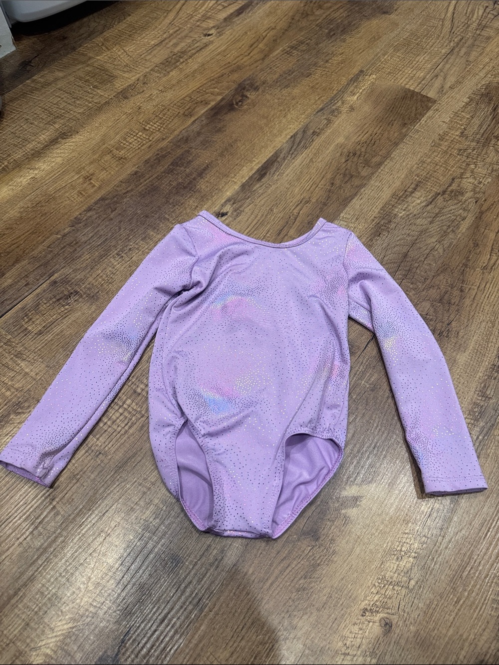Kids Long Sleeve Lilac Leotard - Sparkle Dance One-Piece